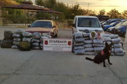 Diyarbakır’da 345 kilo uyuşturucu ele geçirildi