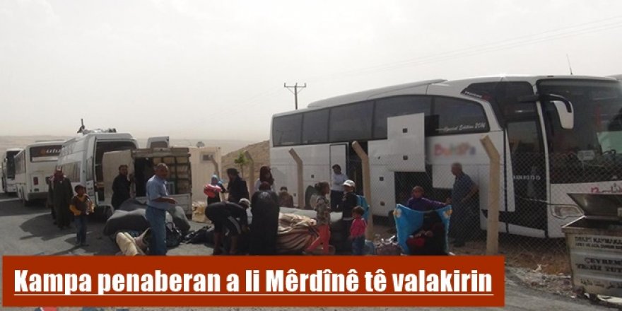 Kampa penaberan a li Mêrdînê tê valakirin