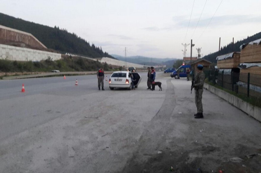 Bursa'da 626 bin kişi ve 145 bin araç sorgulandı