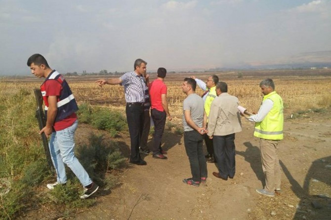 Batman’da anız yangınlarını önleme çalışmaları devam ediyor