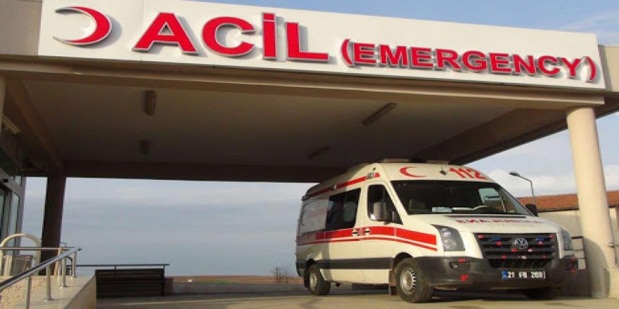 Çınar'da ikinci kattan düşen şahıs ağır yaralandı