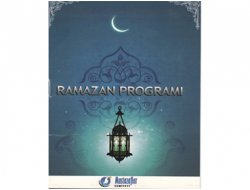 Mustazaflar Cemiyetinden 'Ramazan Programı' Kitapçığı