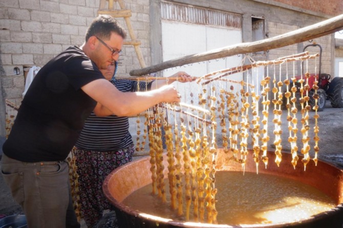 Üzümün şireye dönüştürülme yolculuğu