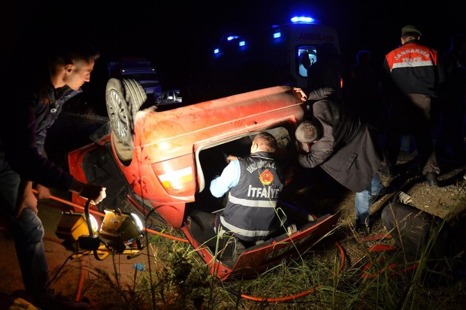 Denizli'de trafik kazası: 6 yaralı