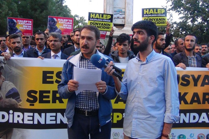 Halep’te insanlık suçu işleniyor