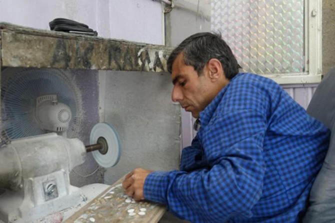 Gaziantep’in engelli sedef ustası hayatını kaybetti