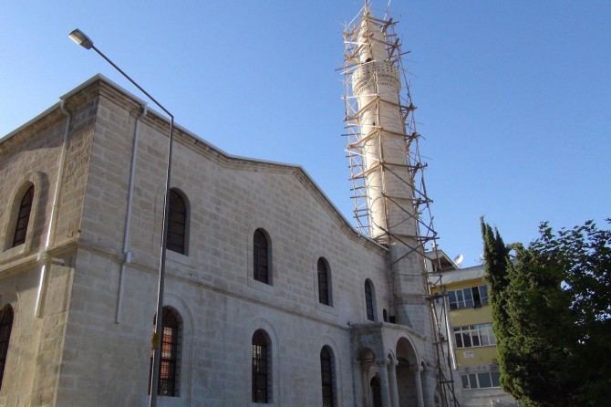 Adıyaman’daki Ulu Camii’nin restorasyonu bitme aşamasına geldi