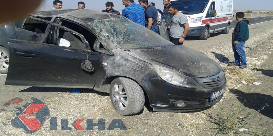 Li Diyarbekirê qezaya trafîkê: 4 birîndar