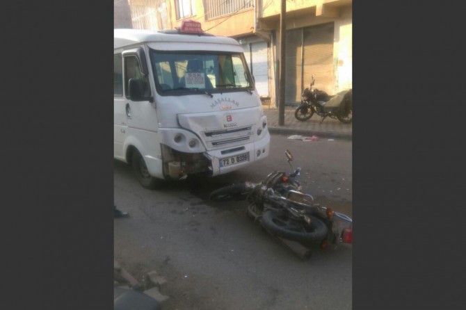 Batman’da trafik kazası: 1 yaralı