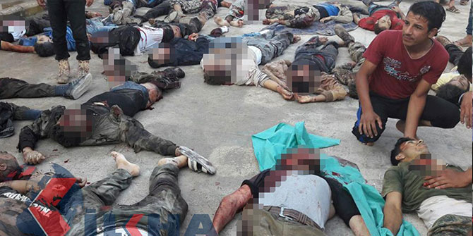 Bomb attack on tent city: 30 die