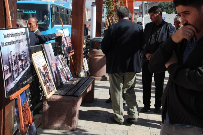 Van'da Halep konulu fotoğraf sergisine yoğun ilgi