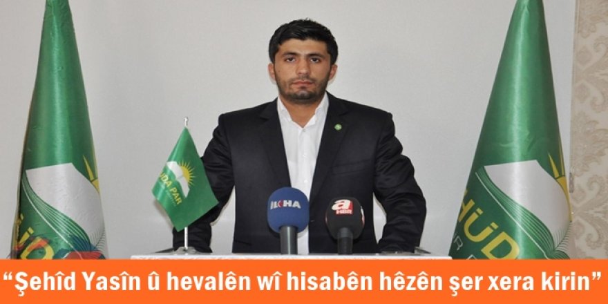 “Şehîd Yasîn û hevalên wî hisabên hêzên şer xera kirin”