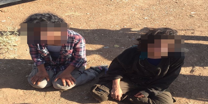 Çınar'da yol kontrolünde 2'si kadın 4 şüpheli gözaltına alındı