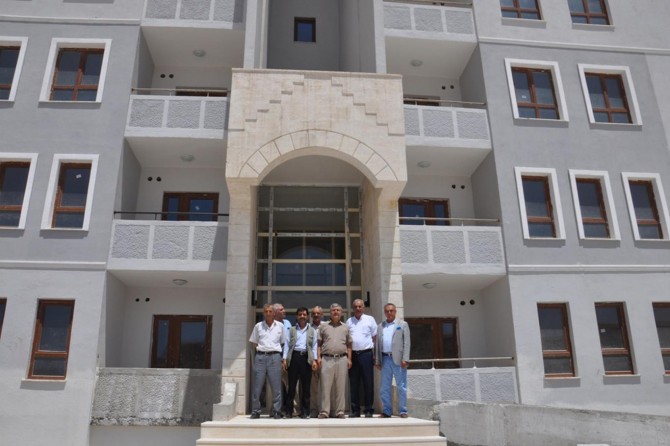 Batman’da emekliler için yapılan konutlar teslim ediliyor