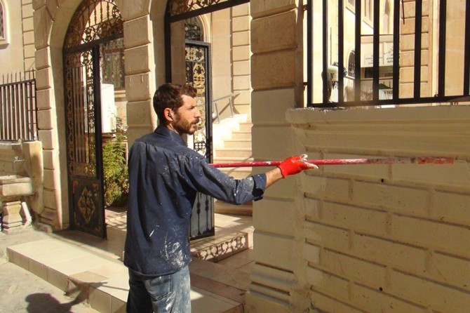 Nusaybin Belediyesinden camilerde temizlik