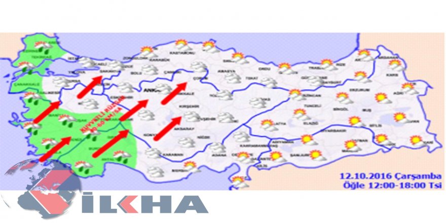 Türkiye genelinde hava durumu