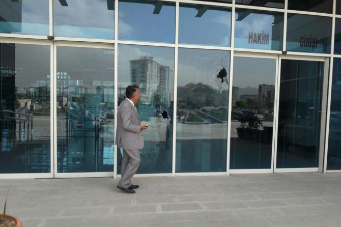 Kayseri Adliyesi’nde silahlı saldırı