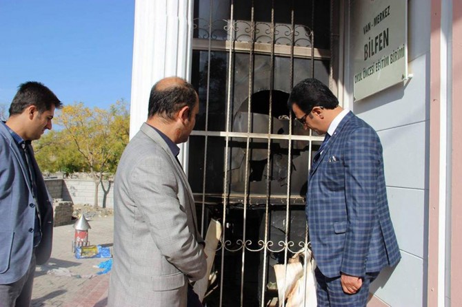 Van’da Bilfen Anaokuluna 3. kez molotoflu saldırı