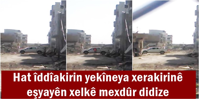 Hat îddîakirin yekîneya xerakirinê eşyayên xelkê mexdûr didize