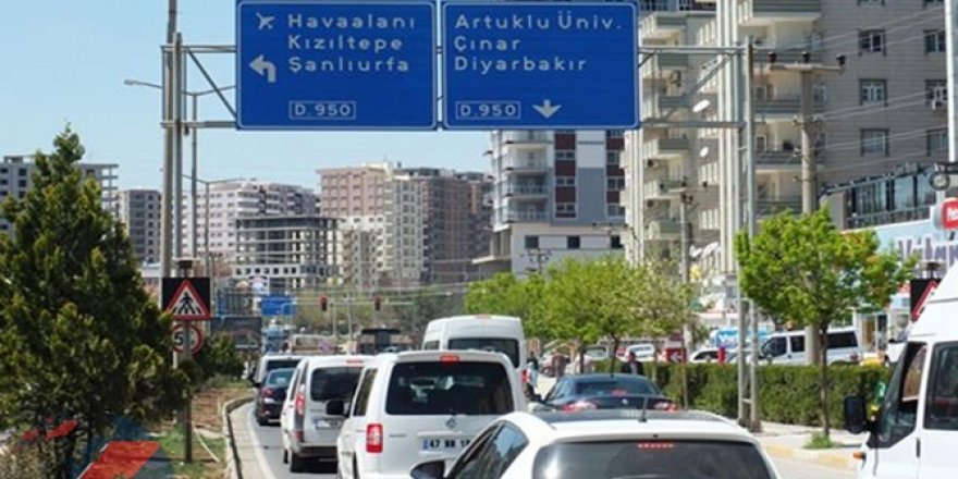 Mardin’de araç yoğunluğu istatistiklere yansıdı