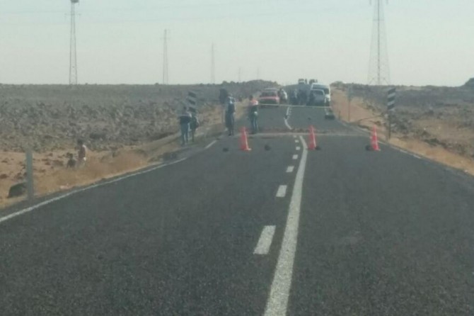 Diyarbakır-Viranşehir yolunda patlama