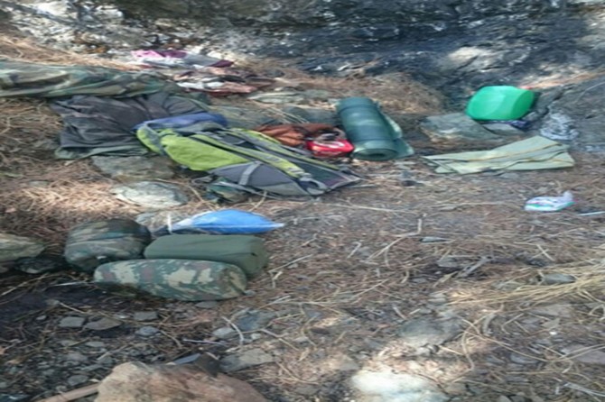 Adıyaman'da PKK'ye ait patlayıcı ve yaşam malzemeleri ele geçirildi
