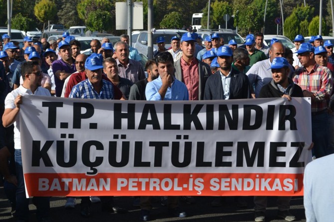 TP çalışanlarından iş bırakma eylemi