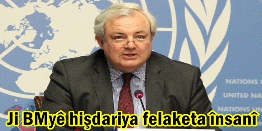 Ji BMyê hişdariya felaketa însanî