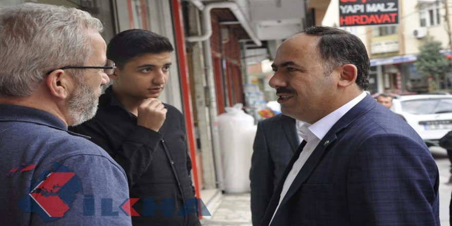 Saziya Stenbolê ya HUDA PARê esnafê ziyaret kir