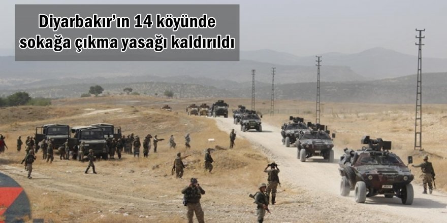 Diyarbakır’ın 14 köyünde yasak kaldırıldı