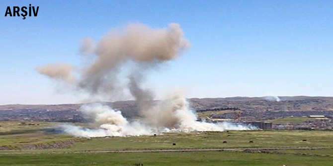 Mardin'de bulunan el yapımı patlayıcı imha edildi
