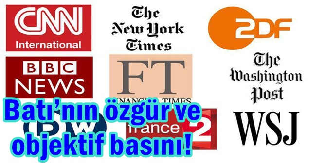 Batı’nın özgür ve objektif basını