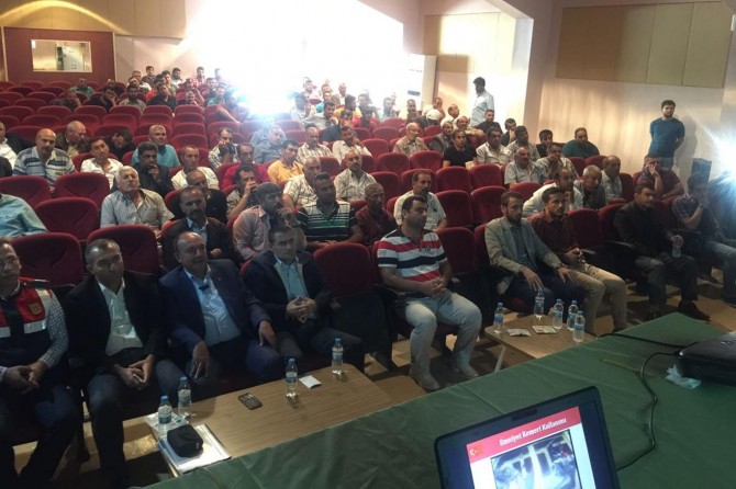 Kızıltepe'de öğrenci servis şoförlerine trafik eğitimi