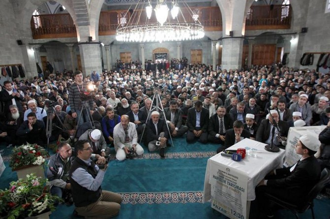 Hafızlık yarışması Türkiye finali Erzurum'da yapıldı