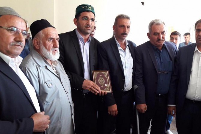 Batman Gercüş'te husumetli aileler barıştı