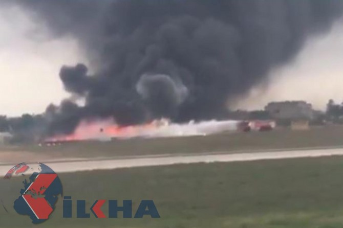 Plane carrying EU officials crashes