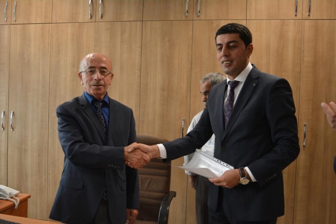 Batman Baro Başkanı mazbatasını aldı