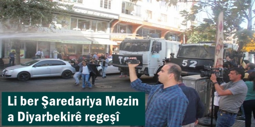 Li ber Şaredariya Mezin a Diyarbekirê regeşî