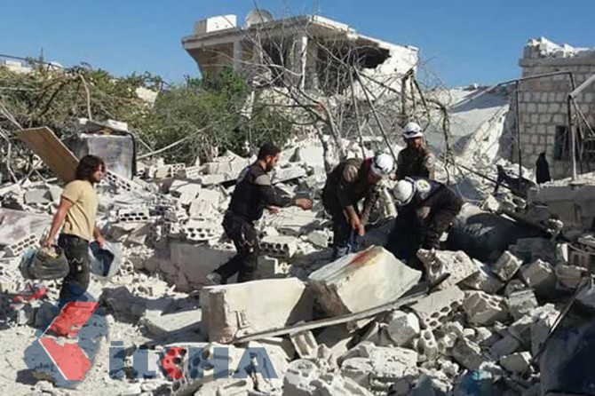 22 children have lost their lives at the airstrikes on Idlib