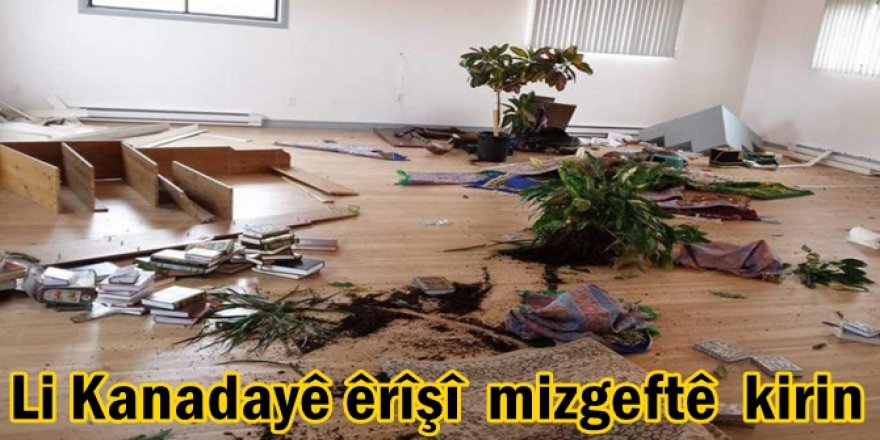 Li Kanadayê êrîşî  mizgeftê  kirin