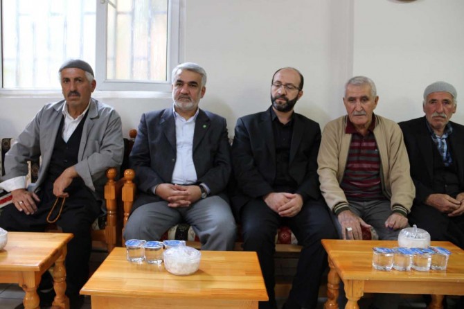 Yapıcıoğlu’ndan Mirzaoğlu ailesine taziye ziyareti