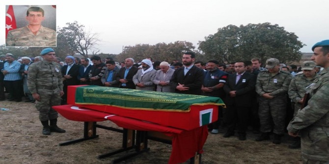 Yıldırım düşmesi sonucu hayatını kaybeden asker toprağa verildi
