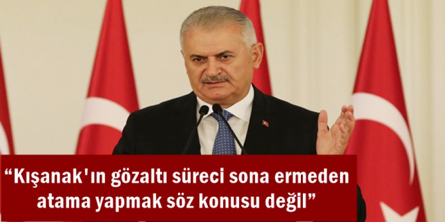 Kışanak'ın gözaltı süreci sona ermeden atama yapmak söz konusu değil