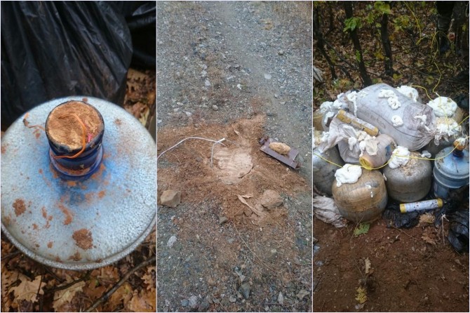 Bingöl Genç'te 1 ton patlayıcı ele geçirildi