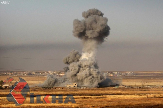 Balafirên koalîsyonê li leşkerên Iraqê xist