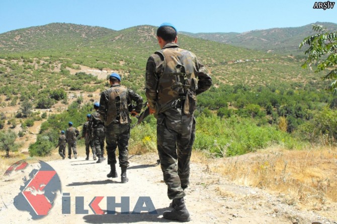 Di heftiyeke de 16 PKKyî hatin kuştin