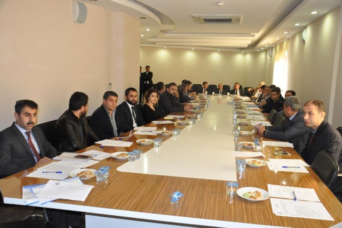 Batman’da tarıma dayalı yatırımların desteklenmesi toplantısı