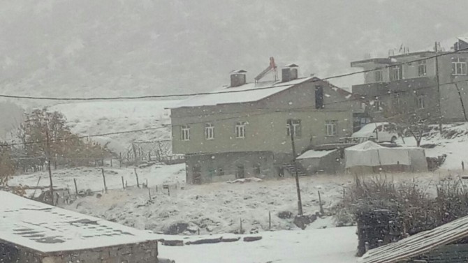 Li Bedlîsê barîna berfê