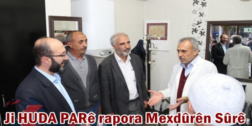 Ji HUDA PARê rapora mexdûrên Sûrê