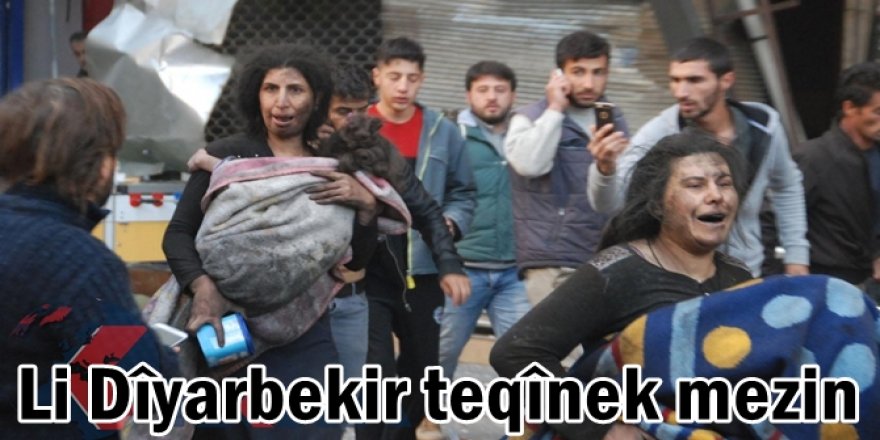 Li Dîyarbekir teqînek mezin